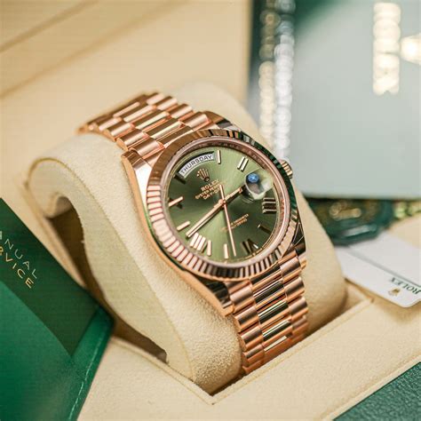 rose gold rolex uomo|rolex everose gold day date.